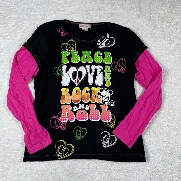 Vintage Y2K Self Esteem Spell Out Long Sleeve Shirt - Picture 1 of 5